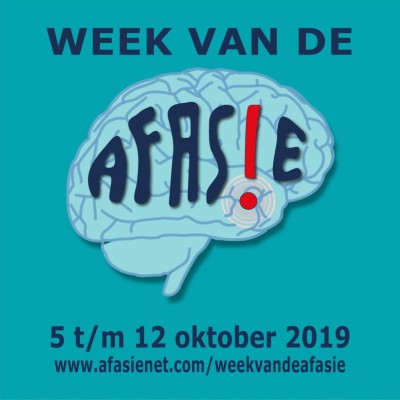 Volgende week = de Week van de Afasie: 5-12 oktober 2019