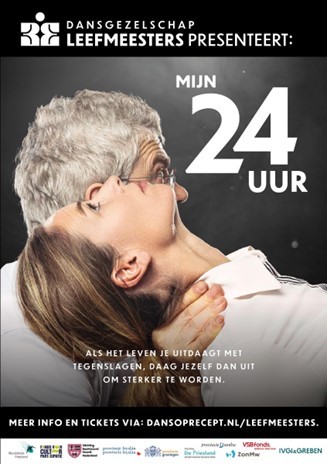Nieuw dansgezelschap ‘Leefmeesters’ speelt ‘Mijn 24 Uur’ vanaf 11 april 2024 in Noord Nederland