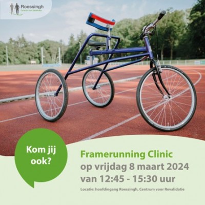 Ontdek Framerunning zelf tijdens de Framerunning Clinic op 8 maart 2024 in Enschede
