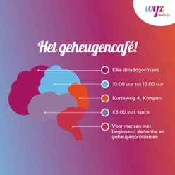 Geopend! Het Geheugencafé in Kampen voor mensen met beginnende dementie en geheugenproblemen 