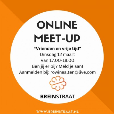 Online meet-up voor jongeren over ‘vrienden en vrije tijd’ op 12 maart 2024