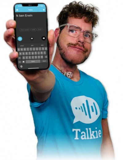 De ‘Talkie’ spraak app helpt mensen zich verstaanbaar maken